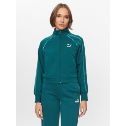 Puma Pulóver T7 621464 Zöld Regular Fit