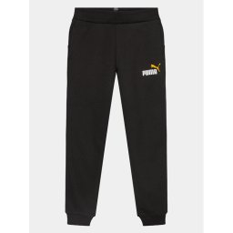 Puma Melegítő alsó Ess+ 2 Col Logo Pant 586988 Fekete Regular Fit