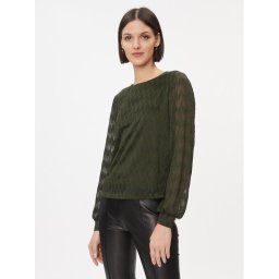 ONLY Blúz 15310223 Zöld Regular Fit