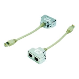DATACOM "Y" adapter STP CAT5E PC / PC TEL
