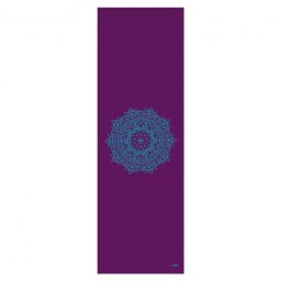 Leela jógaszőnyeg - Padlizsán Türkiz Mandala - Bodhi