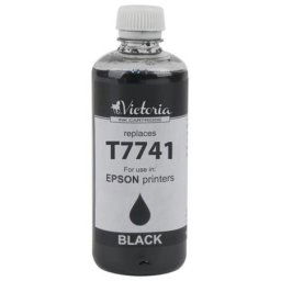 T77414A Tinta Workforce M100, M105 nyomtatókhoz, VICTORIA TECHNOLOGY, fekete, 150ml