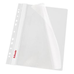 ESSELTE Gyorsfűző, lefűzhető, PP, A4, ESSELTE, VIVIDA, fehér