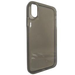 Iphone XR Átlátszó szilikon tok szürke