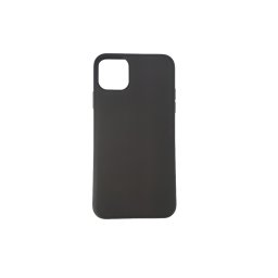 Iphone 11 Pro Max Prémium fekete szilikon tok