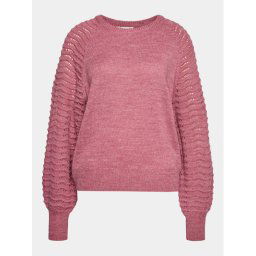 ICHI Sweater 20119716 Rózsaszín Regular Fit