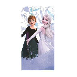Disney Jégvarázs Wonderland fürdőlepedő, strand törölköző 70x140 cm