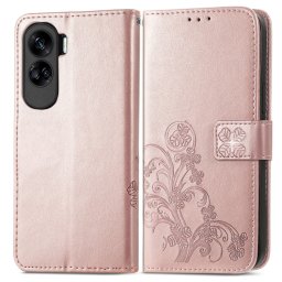 ART FLOWERS Tárcahuzat Honor 90 Lite 5G világos rózsaszín