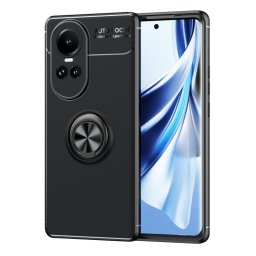 TARTÓ Szilikon burkolat tartóval Oppo Reno10 5G / Reno 10 Pro 5G fekete