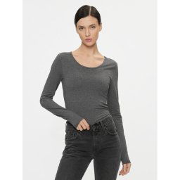 ONLY Blúz 15204712 Szürke Stretch Fit