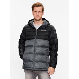 Columbia Pehelykabát Buck Butte™ Insulated Hooded Jacket Szürke Regular Fit
