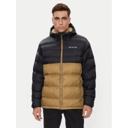 Columbia Pehelykabát Buck Butte™ Insulated Hooded Jacket Barna Regular Fit