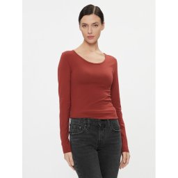 ONLY Blúz 15204712 Piros Stretch Fit
