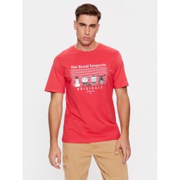 Jack&Jones Póló 12246605 Piros Standard Fit