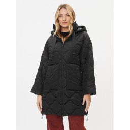 MAX&Co. Pehelykabát Chiudere 74940523 Fekete Regular Fit