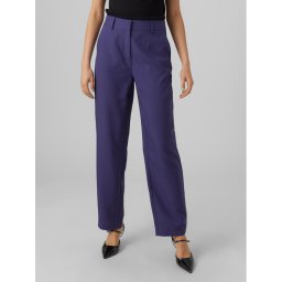 Vero Moda Szövet nadrág 10293210 Sötétkék Straight Fit