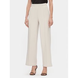 Vero Moda Szövet nadrág 10296830 Ekru Relaxed Fit