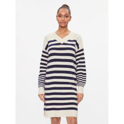 Vero Moda Kötött ruha 10291350 Bézs Loose Fit