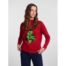 Pieces Garbó 17136435 Piros Regular Fit