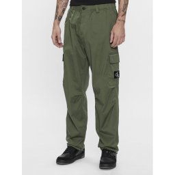 Calvin Klein Jeans Szövet nadrág Essential J30J324537 Zöld Regular Fit