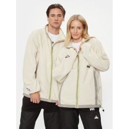 Helly Hansen Polár kabát Unisex Yu Fleece 54018 Ekru Relaxed Fit