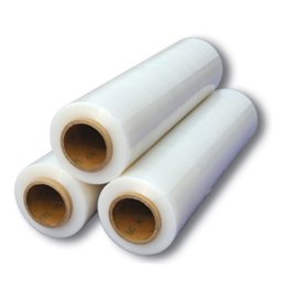 Kézi sztreccsfólia, átlátszó (natúr), 50 cm széles