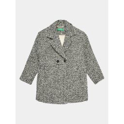 United Colors Of Benetton Gyapjú kabát 2I20CN041 Szürke Regular Fit