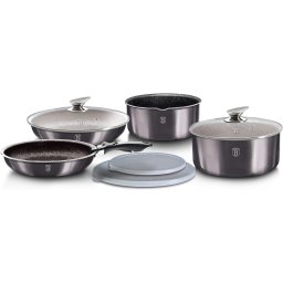 Berlinger Haus Edénykészlet 9 részes levehető nyéllel márvány bevonattal Carbon Pro Edition BH/6918