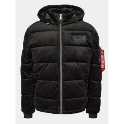 Alpha Industries Pehelykabát Cord 138118 Fekete Regular Fit