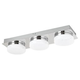 Lámpatest , led lámpa , mennyezeti , 15W , spot , króm , természetes fehér , 5 év garancia , Rábalux , HILARY