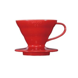 Hario V60 01 kerámia dripper piros