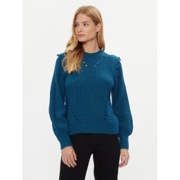 Vila Sweater Norila 14090231 Kék Regular Fit