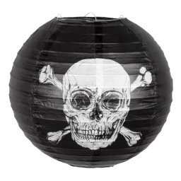 Lampion, kalózos gömb, 25 cm