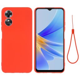 RUBBER Oppo A17 piros