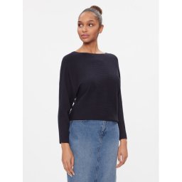 s.Oliver Sweater 2133057 Sötétkék Loose Fit