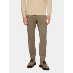 s.Oliver Szövet nadrág 2136177 Barna Regular Fit