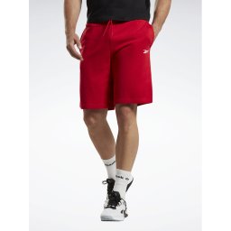 Reebok Sport rövidnadrág Reebok Identity French Terry Shorts IL4042 Piros Regular Fit