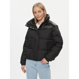 s.Oliver Pehelykabát 2136955 Fekete Regular Fit