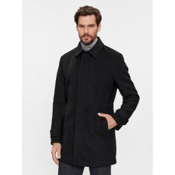 s.Oliver Kabát 2132520 Fekete Regular Fit