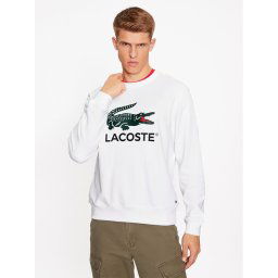 Lacoste Pulóver SH1281 Fehér Regular Fit