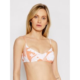 Roxy Bikini felső Printed Beach Classics Athletic Triangle ERJX304071 Bézs