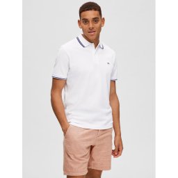 Selected Homme Pólóing 16087840 Fehér Regular Fit