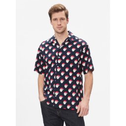Jack&Jones Ing 12248397 Sötétkék Relaxed Fit