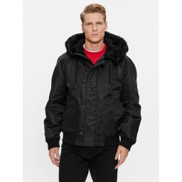Hugo Télikabát Beron2341 50496328 Fekete Regular Fit