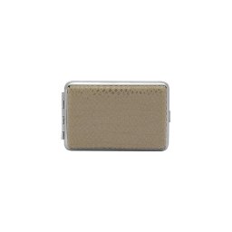 40066 LdM.Cigarettatárca textilbevonat , normál , 10-12 szálas ,gumi lefogó