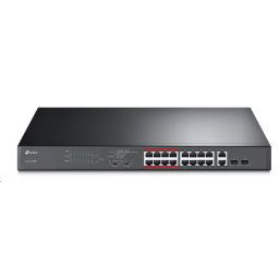 TP-Link CCTV switch TL-SL1218MP (16x100Mbps, 2xGbE/2xSFP combo uplink, 16xPoE , 250W)