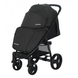 Lábzsák Mama Kiddies Freelander babakocsikhoz fekete színben