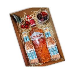 Karácsonyi Gordons Pink ajándékcsomag díszdobozban