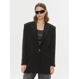 Just Cavalli Zakó 75PAQ701 Fekete Regular Fit