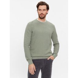 s.Oliver Sweater 2134612 Zöld Regular Fit